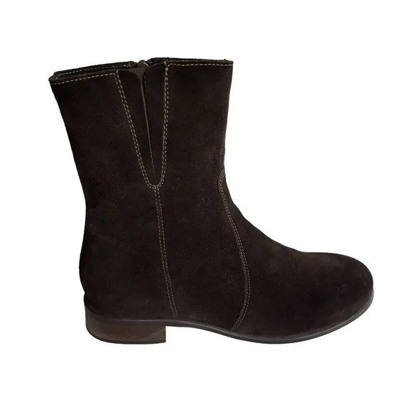 La Canadienne Solana Brown Suede Boot Size 7.5 - Picture 1 of 7